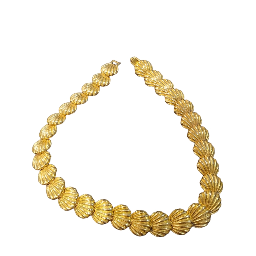 Antique Gold Necklace Costume Jewelry